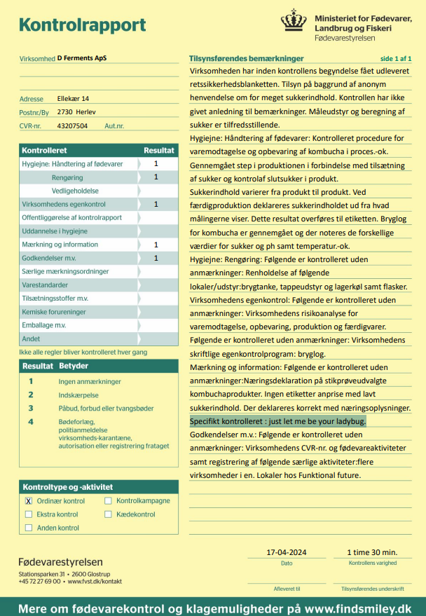 Vintage D Ferments T-shirt May '24